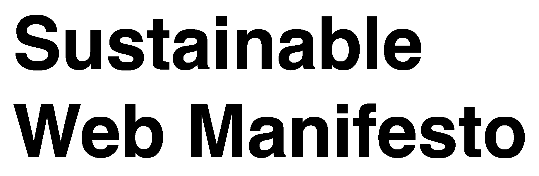 SustainableWebManifestoblack